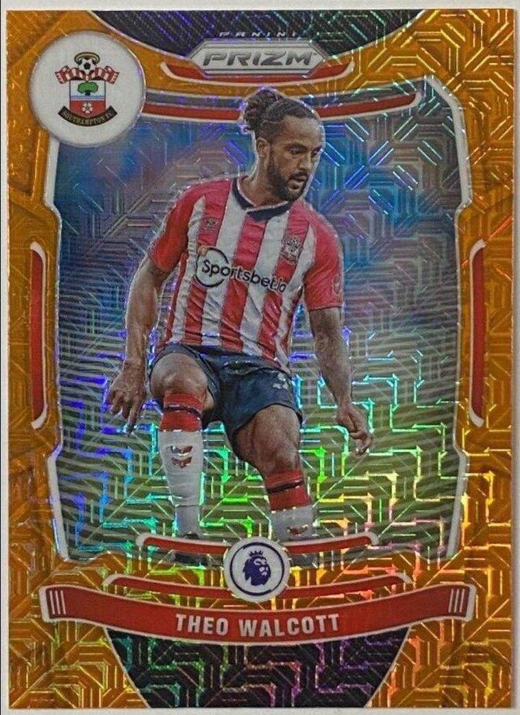 Theo Walcott [Orange Mojo Prizm] #117