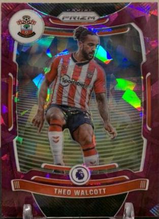 Theo Walcott [Purple Ice Prizm] #117