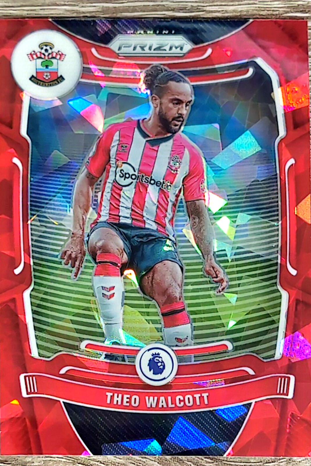 Theo Walcott [Red Ice Prizm] #117