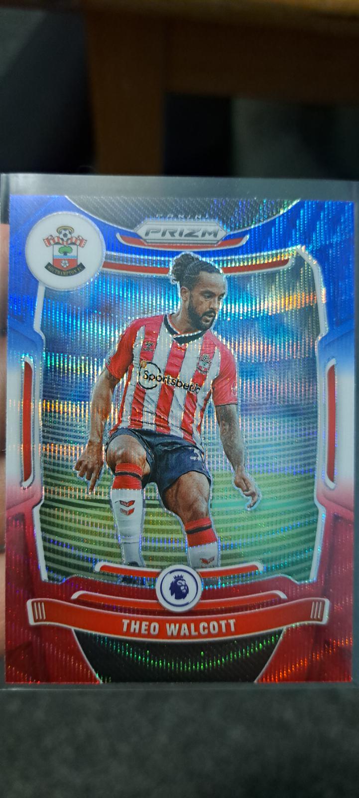 Theo Walcott [Red, White, Blue Prizm] #117
