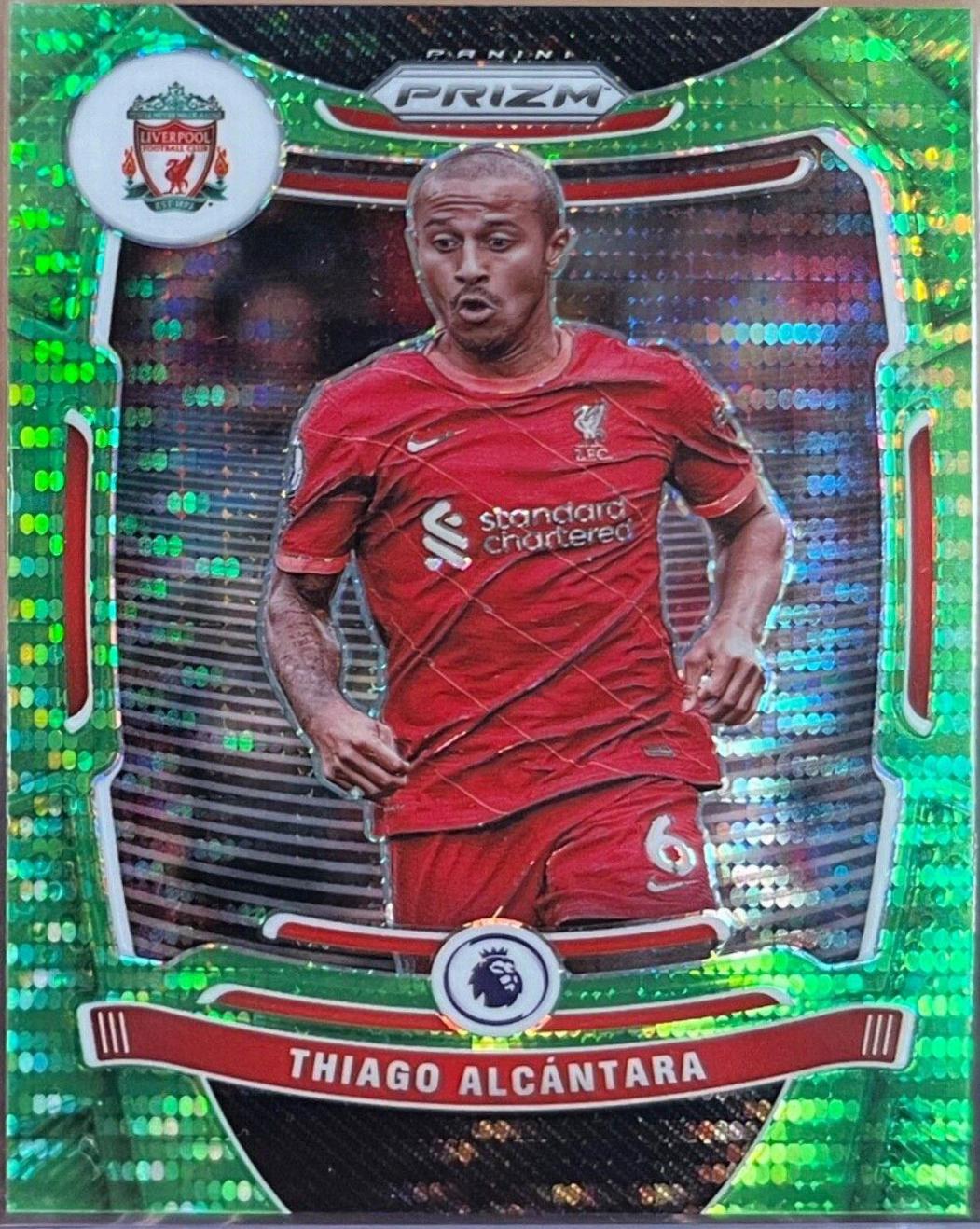 Thiago Alcantara [Breakaway Lime Green Prizm] #85