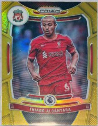 Thiago Alcantara [Gold Prizm] #85