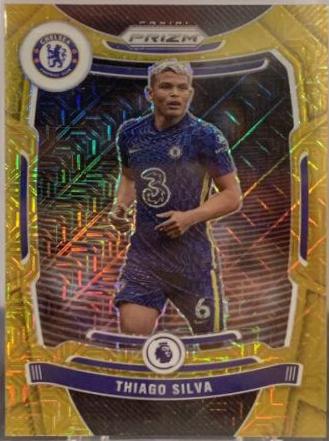 Thiago Silva [Gold Mojo Prizm] #244