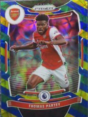 Thomas Partey [Blue, Yellow, Green Choice Prizm] #204
