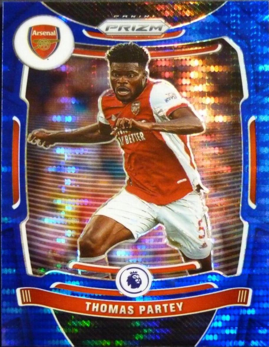 Thomas Partey [Breakaway Blue Prizm] #204