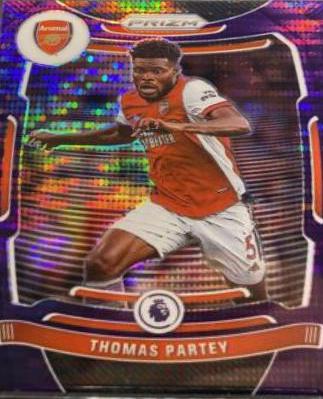 Thomas Partey [Breakaway Violet Prizm] #204