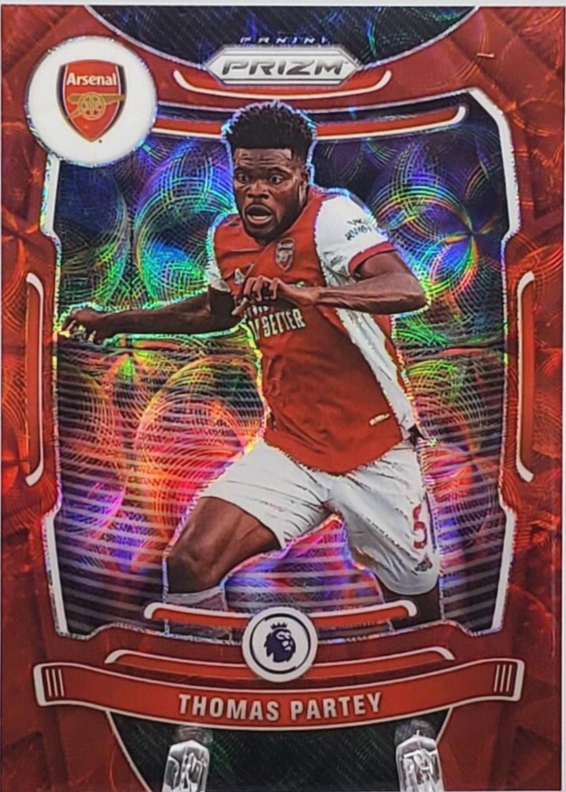 Thomas Partey [Red Choice Prizm] #204