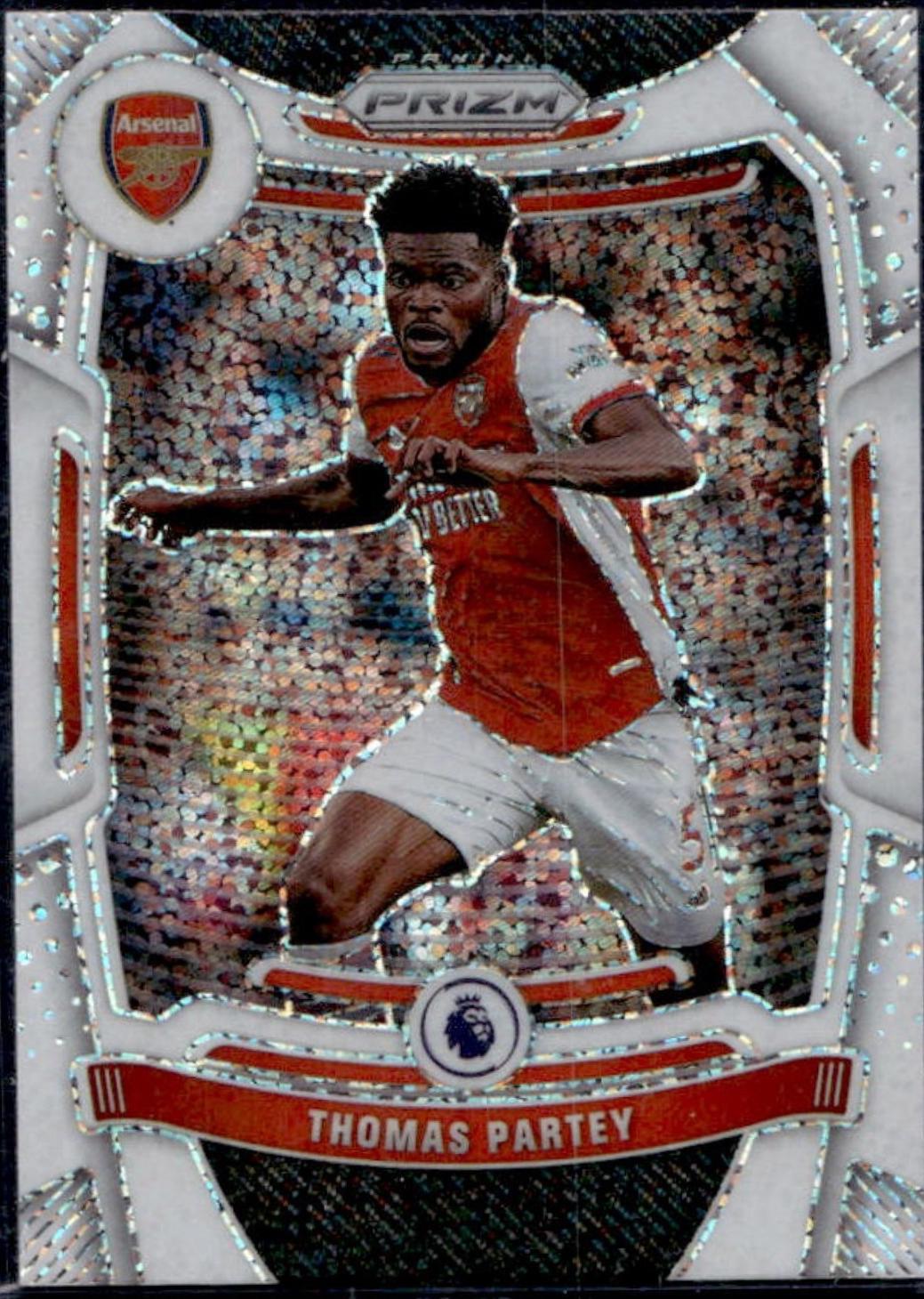 Thomas Partey [White Sparkle Prizm] #204