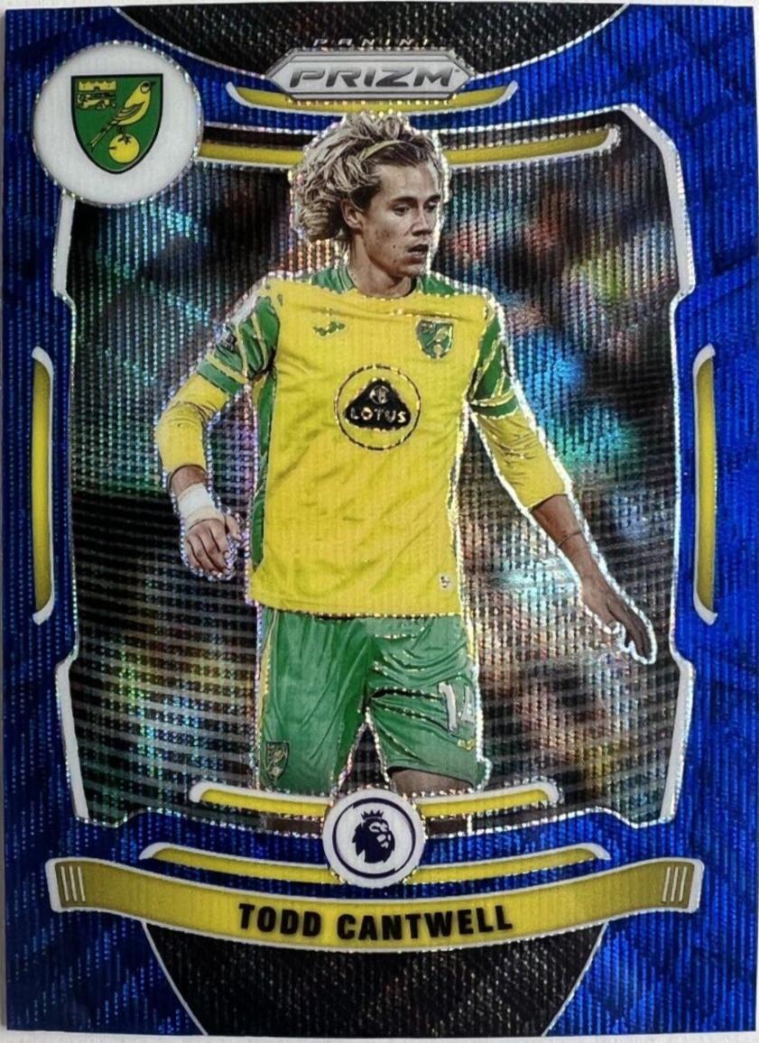 Todd Cantwell [Blue Wave Prizm] #175