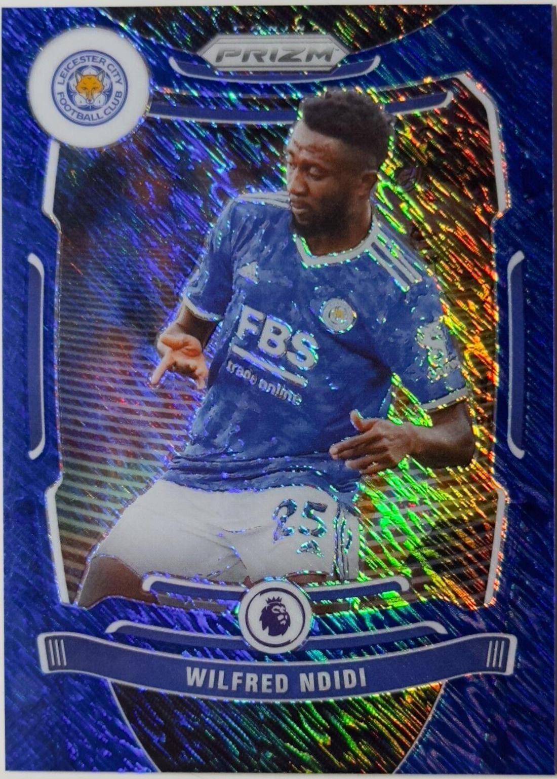Wilfred Ndidi [Blue Shimmer Prizm] #25