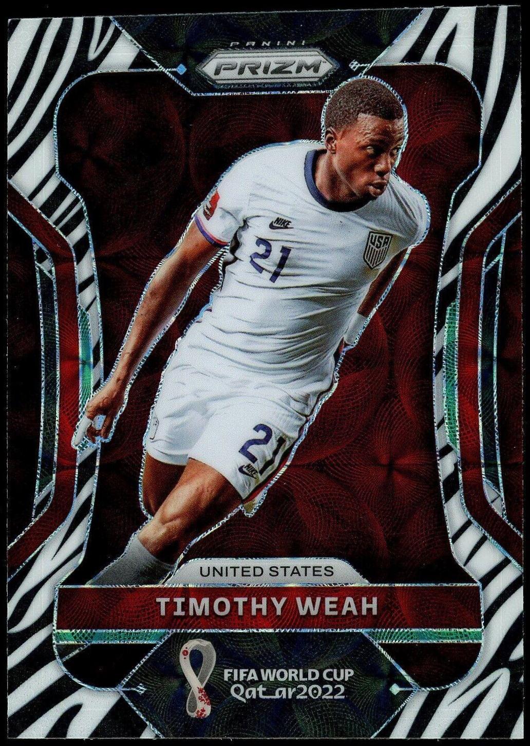 Timothy Weah [Choice Zebra] #207