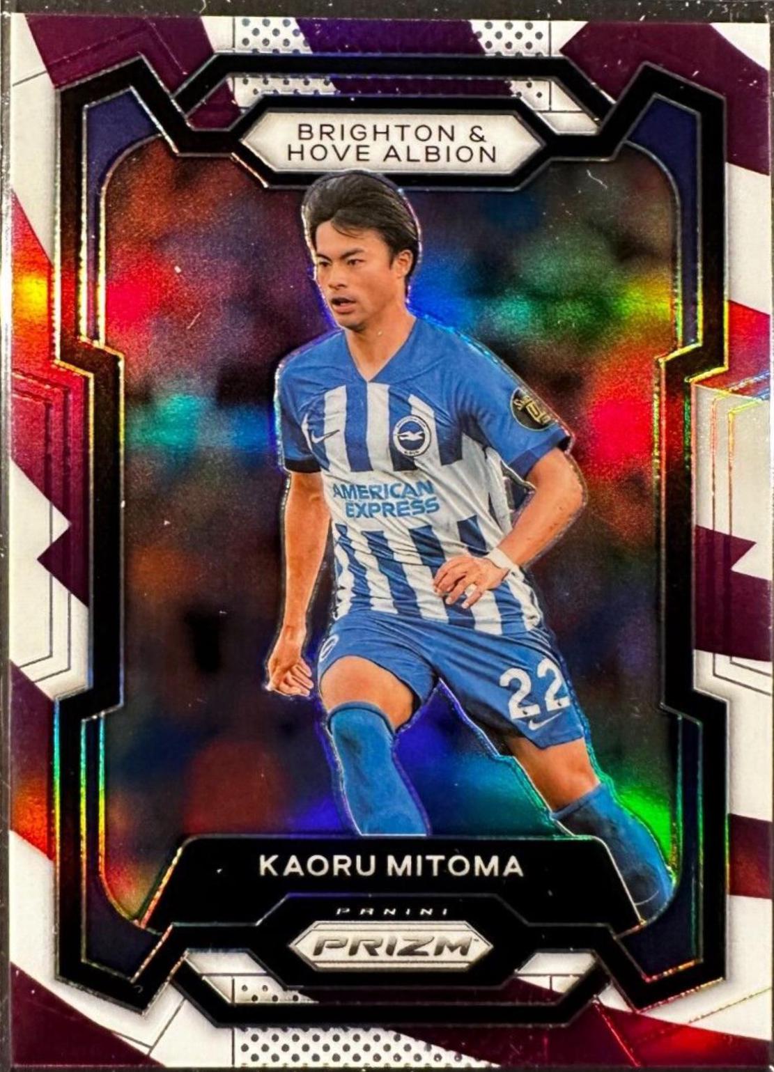 Kaoru Mitoma [Purple White Stripes] #99