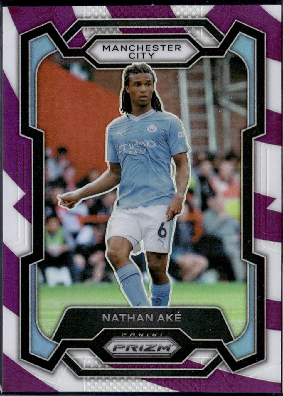 Nathan Ake [Purple White Stripes] #10