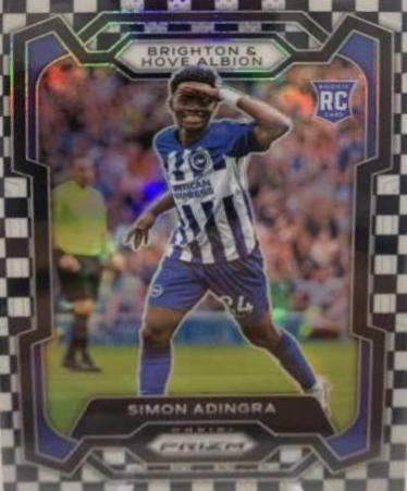 Simon Adingra [Black White Checker] #98
