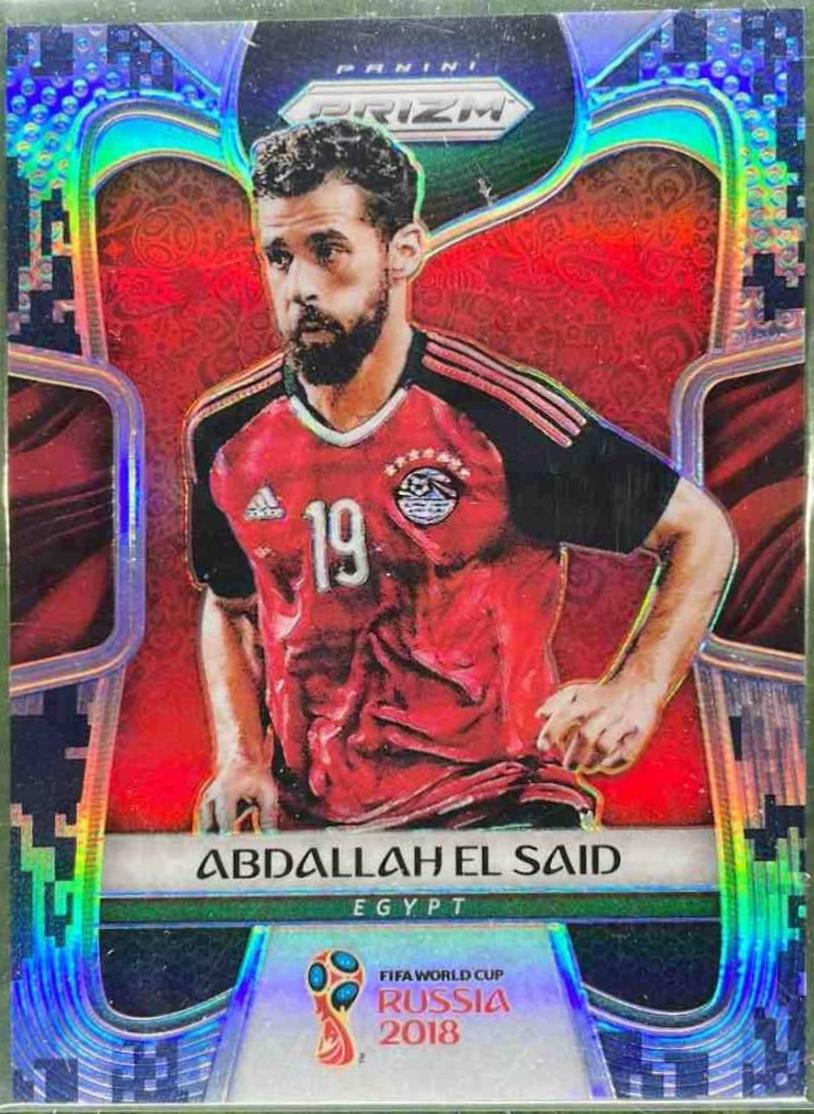 Abdallah El Said [Camo Prizm] #55