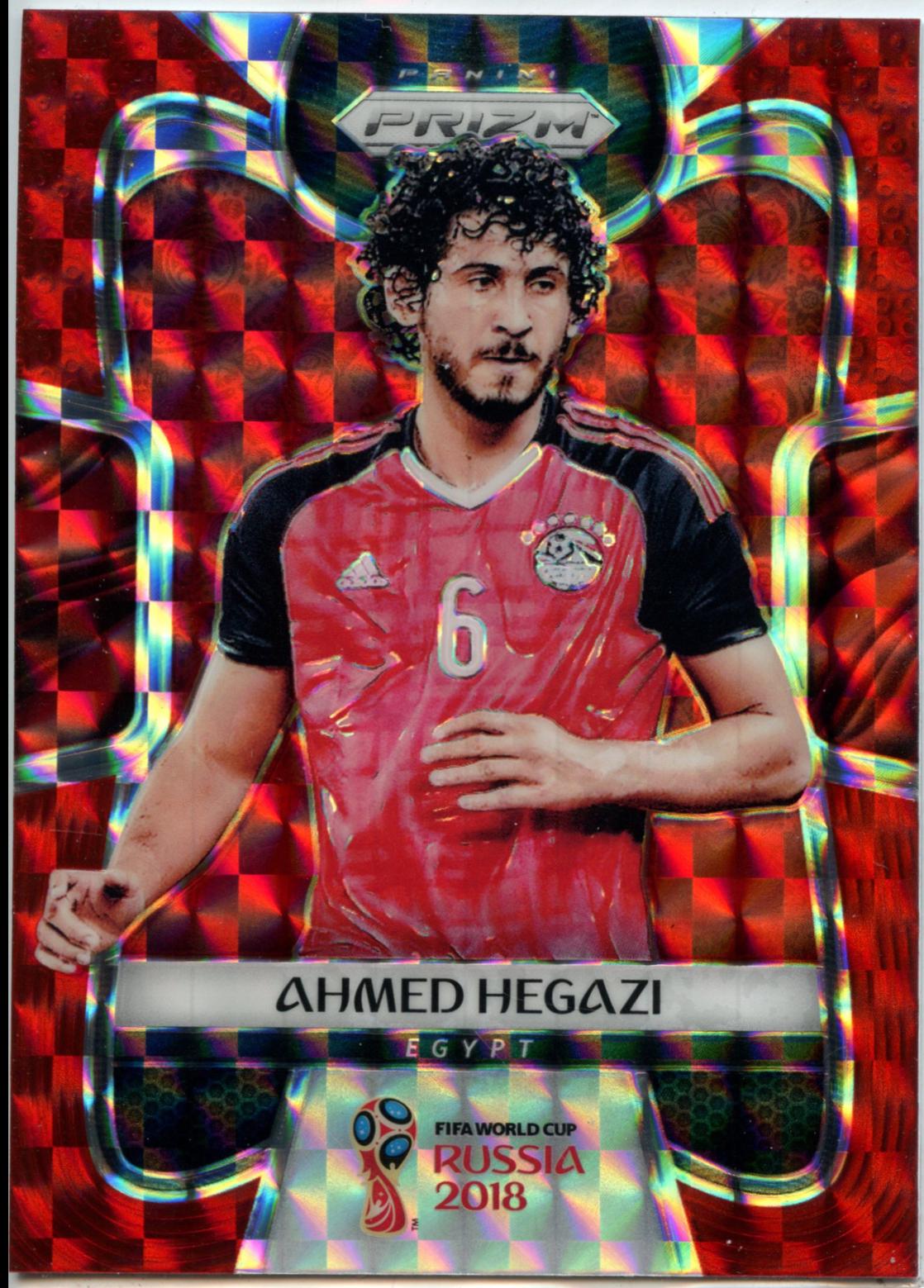 Ahmed Hegazi [Red Mosaic Prizm] #56