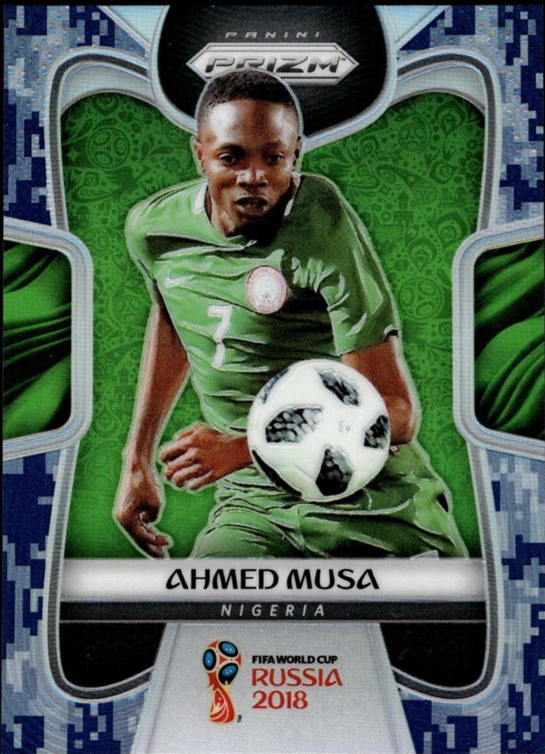 Ahmed Musa [Camo Prizm] #140