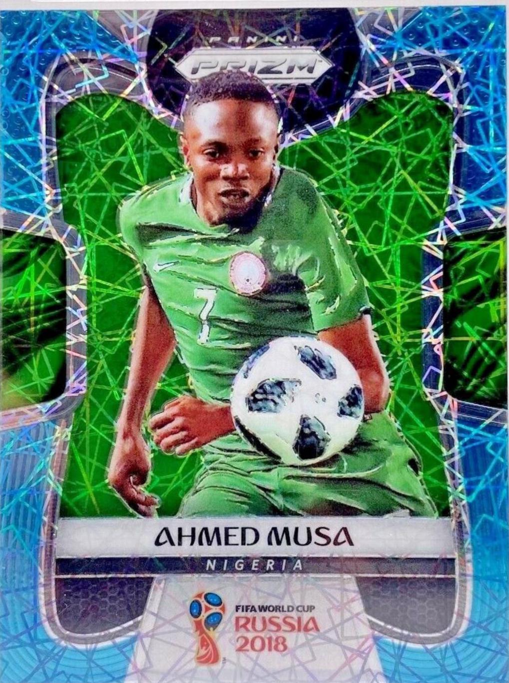 Ahmed Musa [Light Blue Lazer] #140