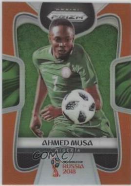 Ahmed Musa [Orange Prizm] #140
