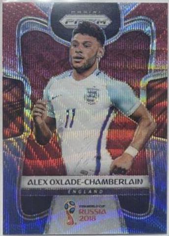 Alex Oxlade Chamberlain [Red & Blue Wave] #63