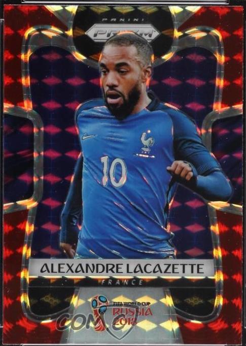 Alexandre Lacazette [Red Mosaic Prizm] #76