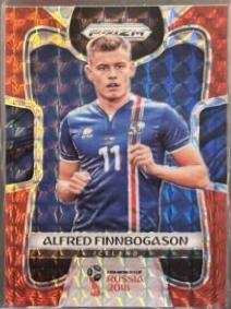 Alfred Finnbogason [Red Mosaic Prizm] #101