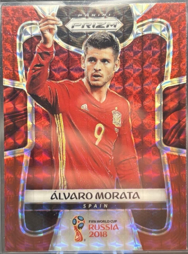 Alvaro Morata [Red Mosaic Prizm] #199
