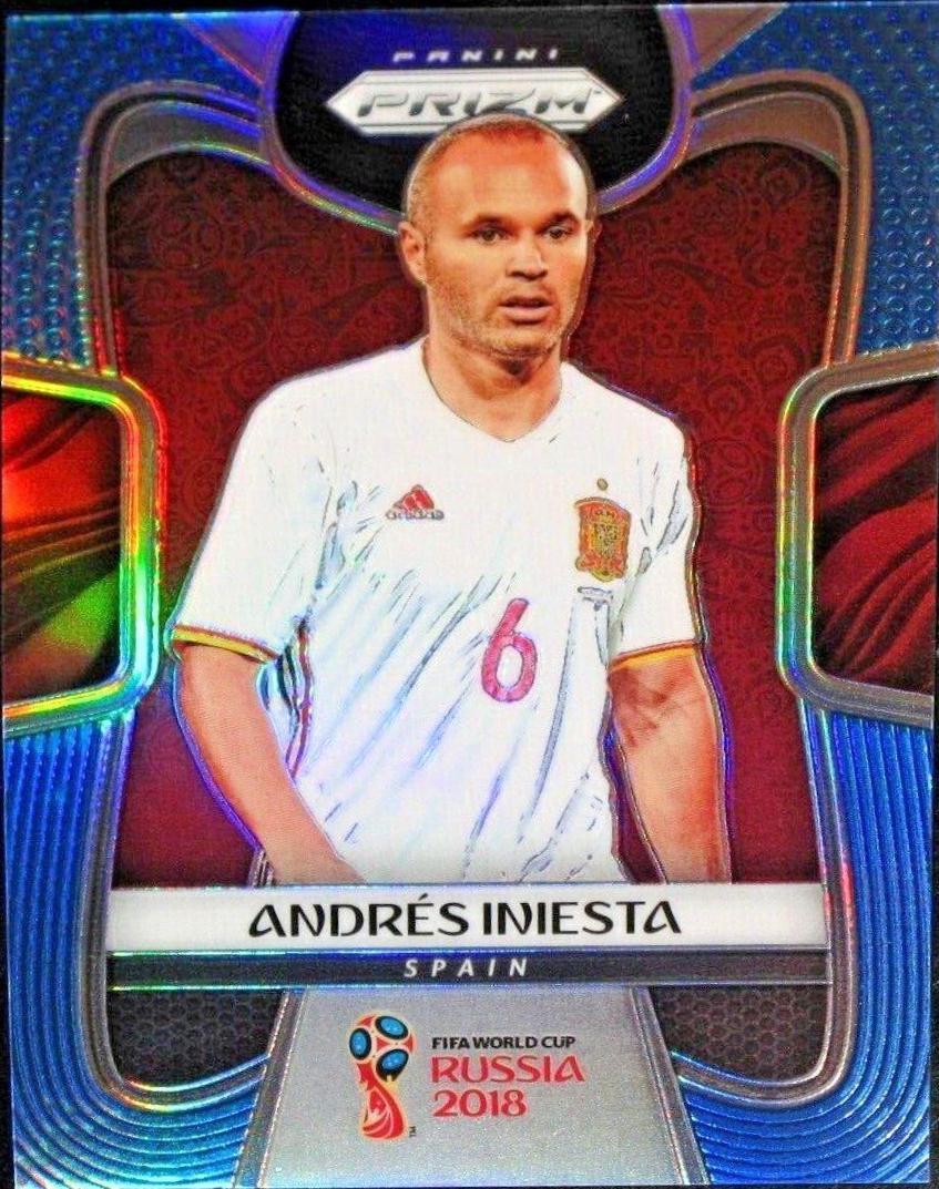 Andres Iniesta [Blue Prizm] #197