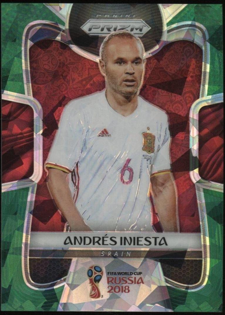 Andres Iniesta [Green Crystals] #197