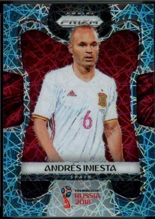 Andres Iniesta [Light Blue Lazer] #197