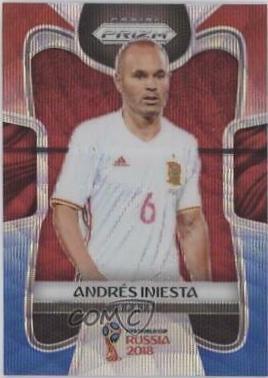 Andres Iniesta [Red & Blue Wave] #197