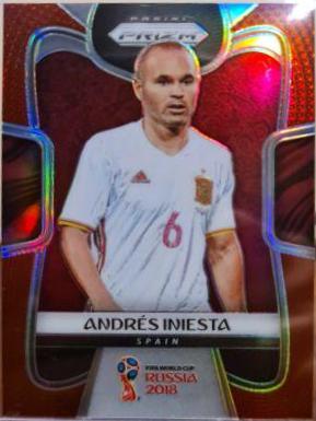 Andres Iniesta [Red Prizm] #197