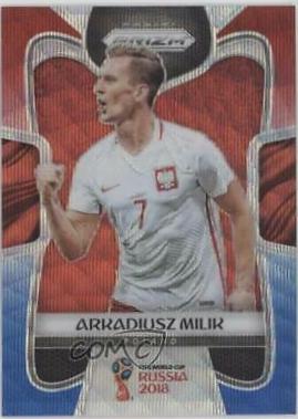 Arkadiusz Milik [Red & Blue Wave] #150