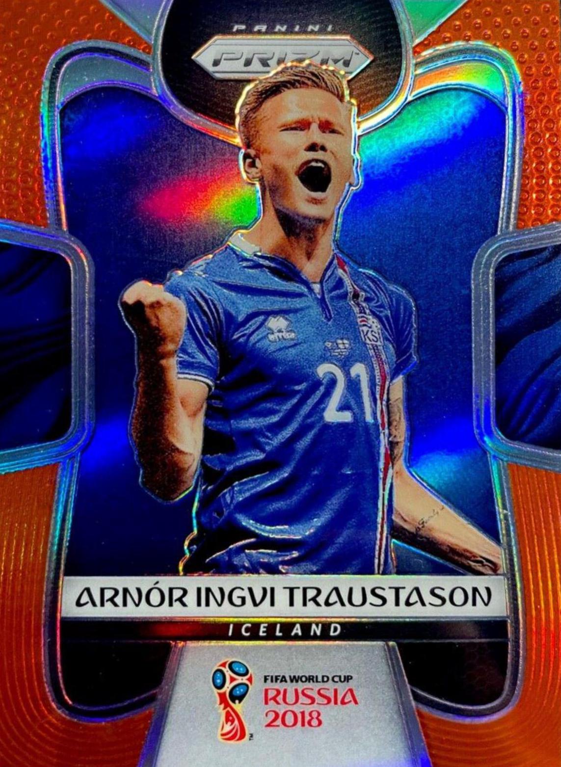 Arnor Ingvi Traustason [Orange Prizm] #102