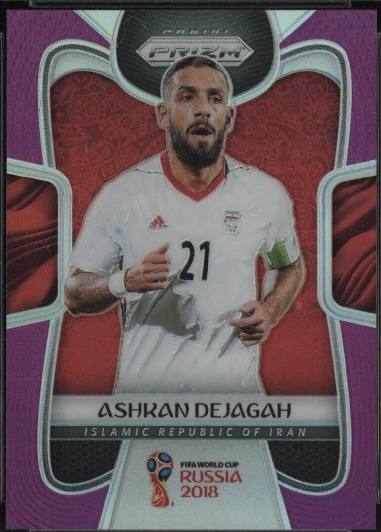 Ashkan Dejagah [Purple Prizm] #108