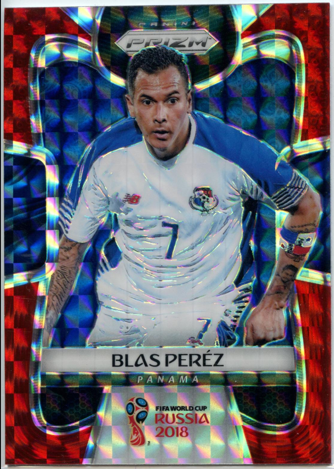 Blas Perez [Red Mosaic Prizm] #217