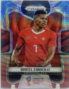 Breel Embolo [Red & Blue Wave] #242