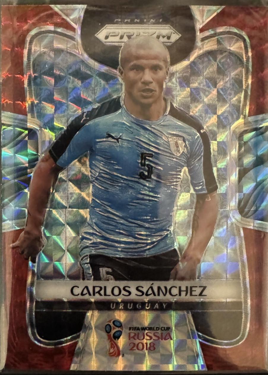Carlos Sanchez [Red Mosaic Prizm] #210