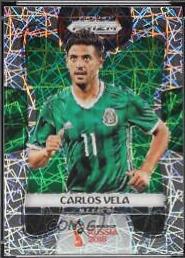 Carlos Vela [Lazer Prizm] #129
