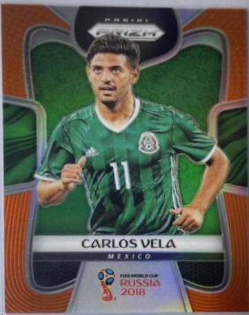 Carlos Vela [Orange Prizm] #129
