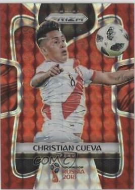 Christian Cueva [Red Mosaic Prizm] #295