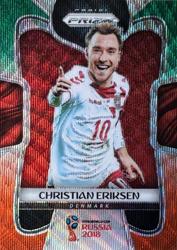 Christian Eriksen [Green & Orange Wave] #266