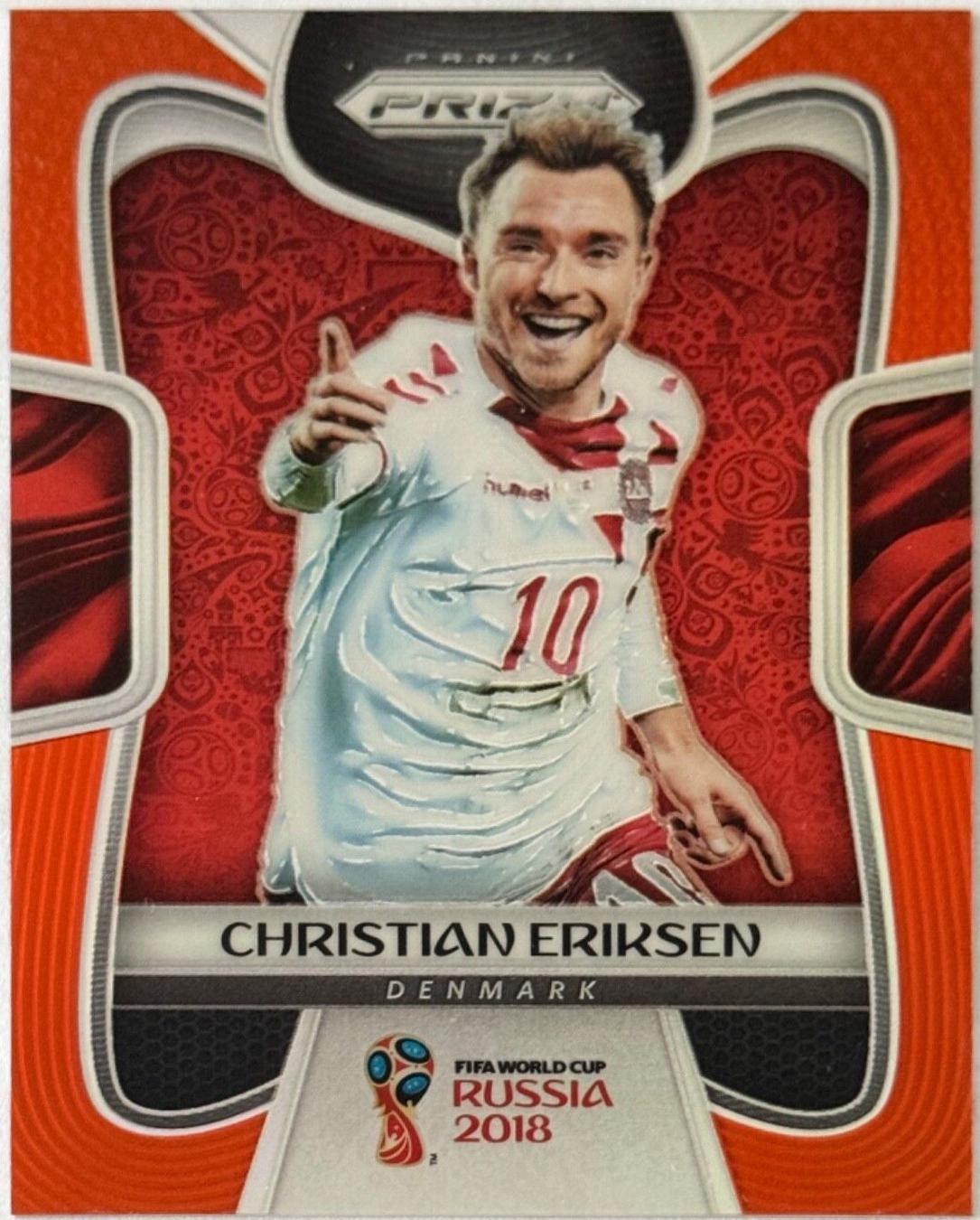 Christian Eriksen [Orange Prizm] #266