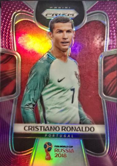 Cristiano Ronaldo [Purple Prizm] #154