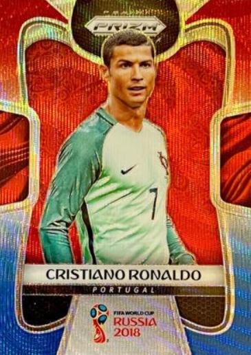 Cristiano Ronaldo [Red & Blue Wave] #154