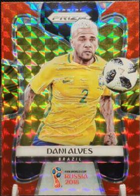 Dani Alves [Red Mosaic Prizm] #35