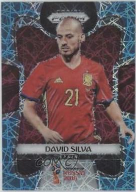 David Silva [Light Blue Lazer] #201