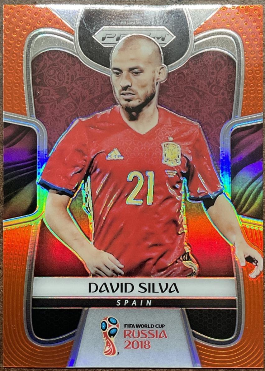 David Silva [Orange Prizm] #201