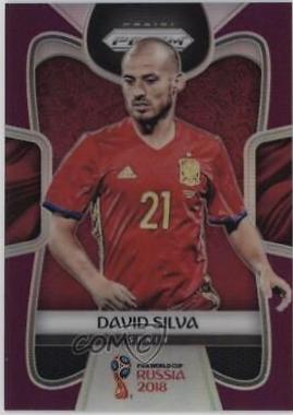 David Silva [Purple Prizm] #201