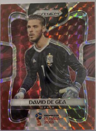 David de Gea [Red Mosaic Prizm] #198